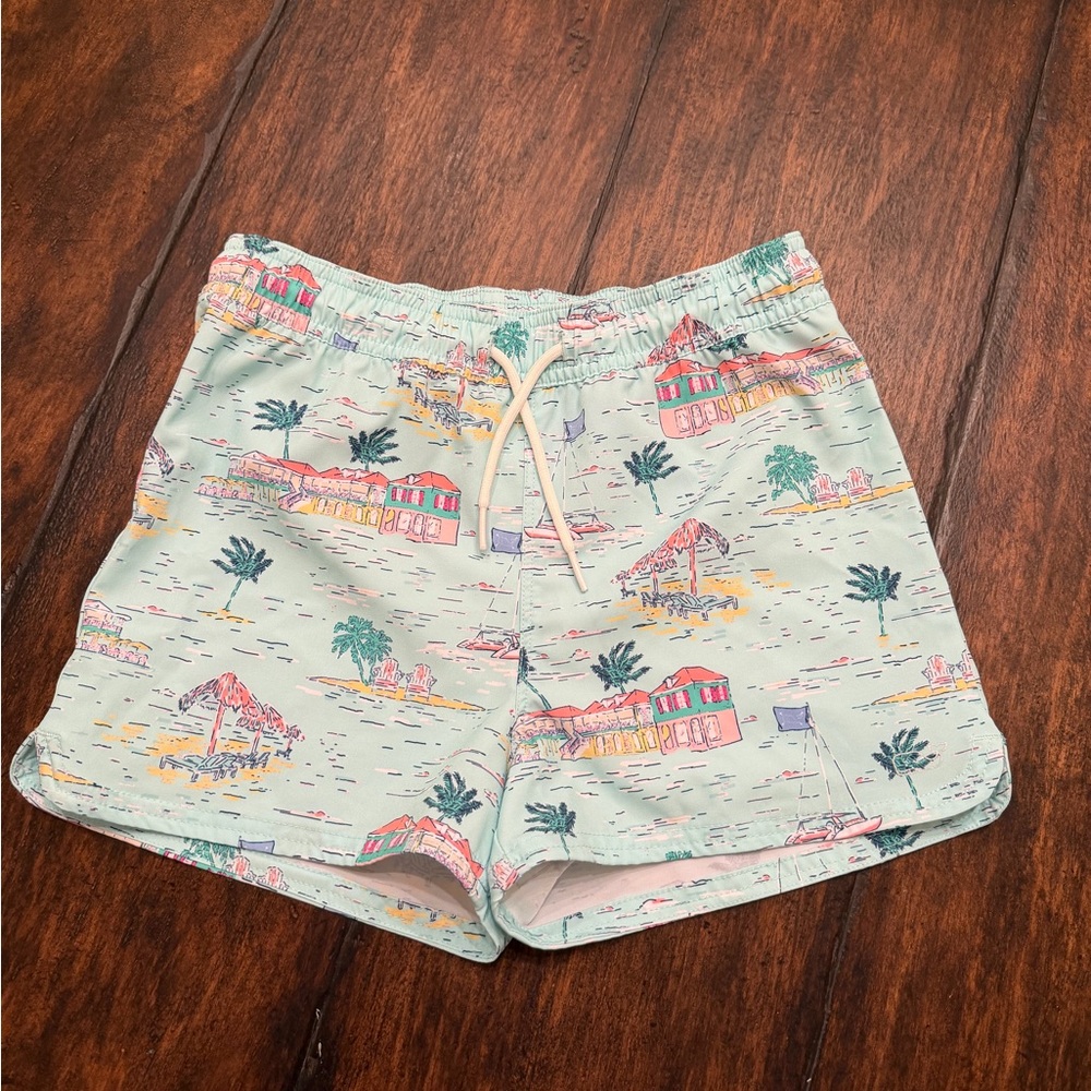 Vineyard Vines Kid’s Print Swim Shorts